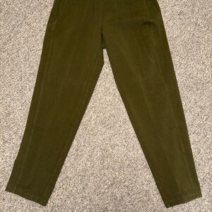 Elegant Olive Women's Trousers